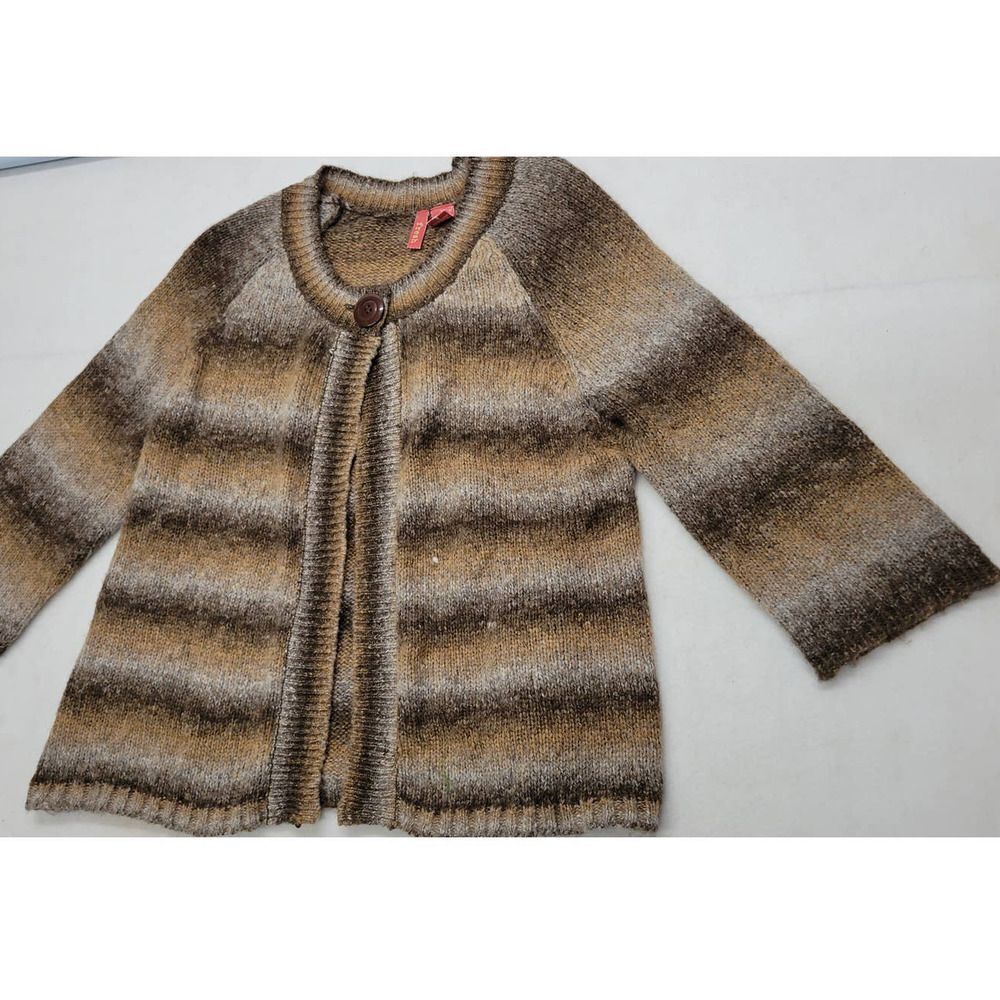 Fresh Striped Pattern Cardigan Medium - Picture 6 of 6
